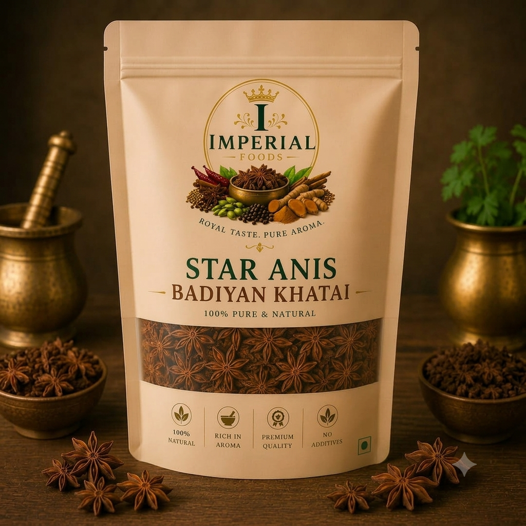 Star Anise (Badiyan Khatai) – 100% Pure & Natural