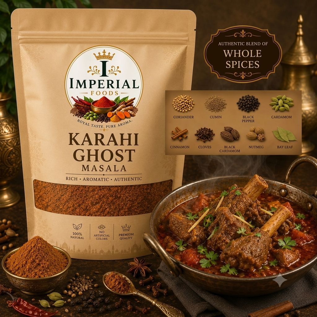 Karahi Ghost Masala – Authentic Blend of Whole Spices