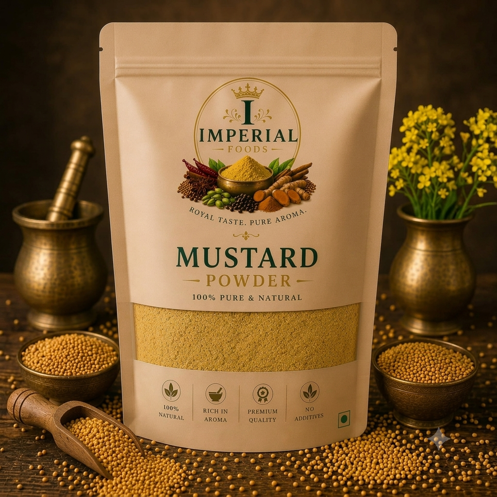 Mustard Powder – 100% Pure & Natural Spices