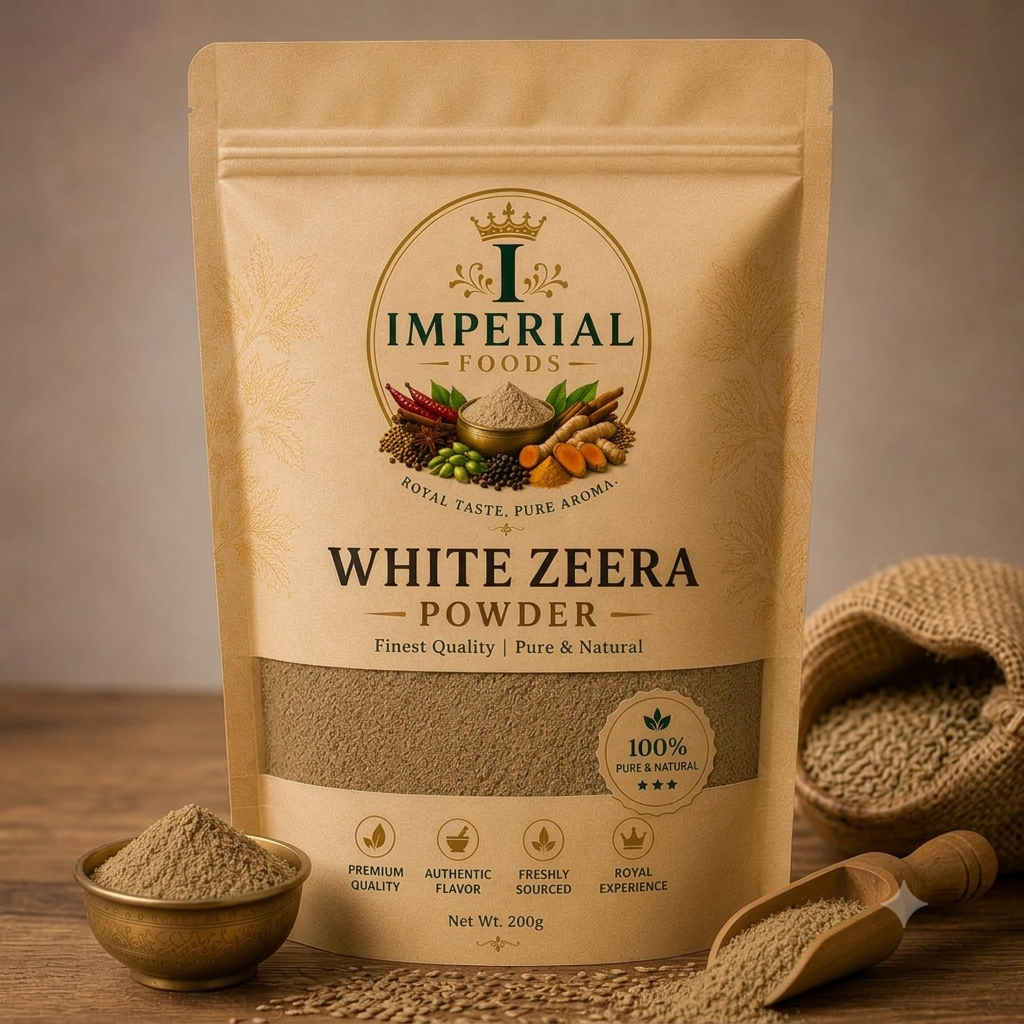 White Zeera Powder (Cumin Powder) – 100% Pure & Natural