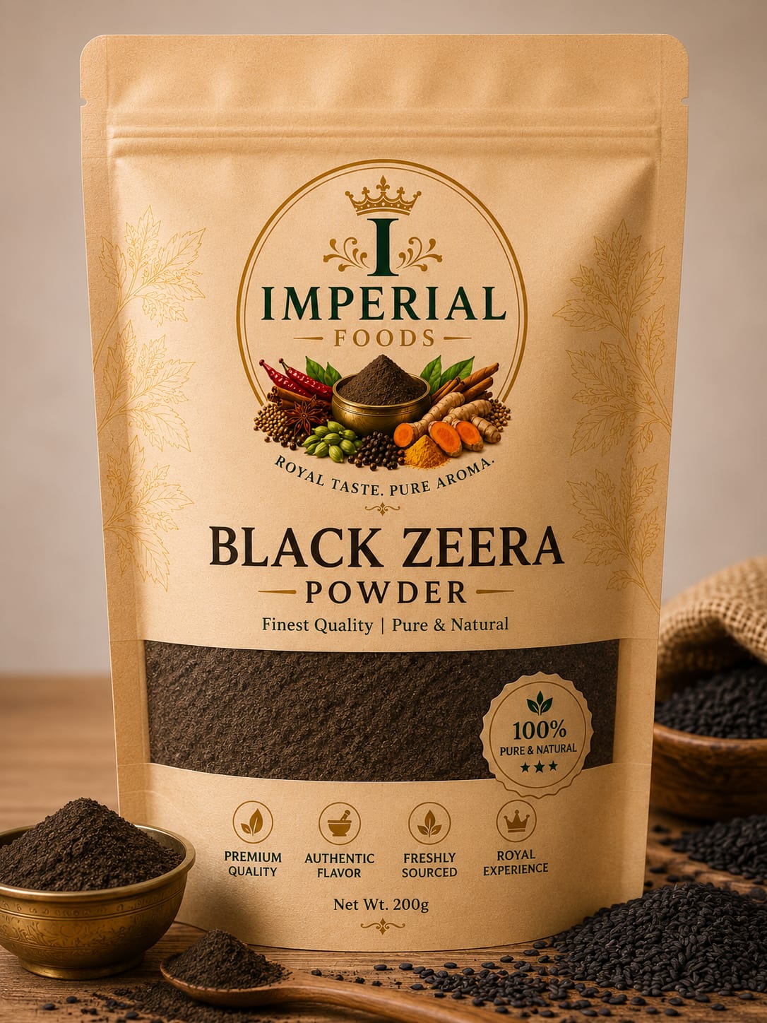 Black Zeera Powder (200g)