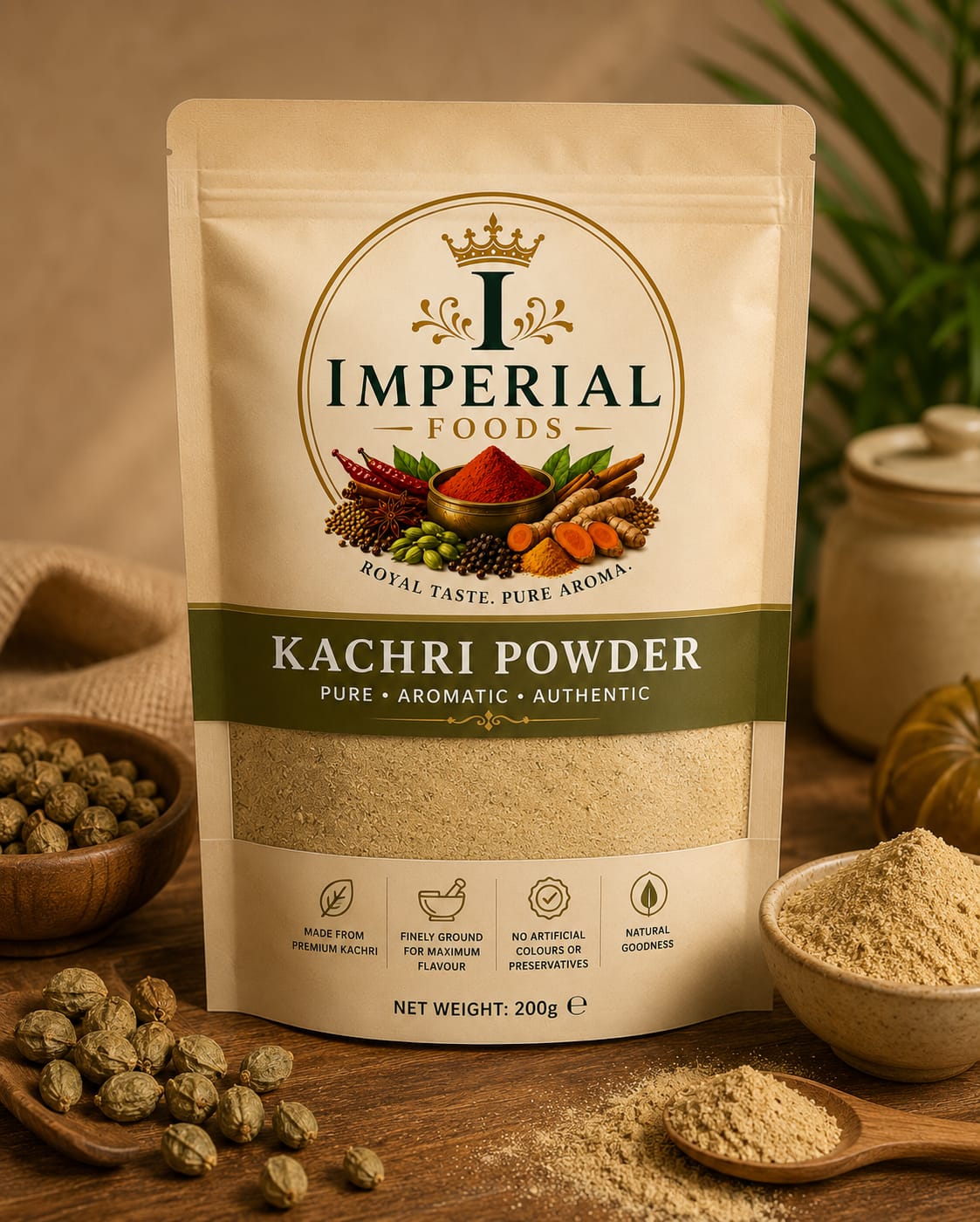 Kachri Powder – Pure, Aromatic & Authentic (200g)